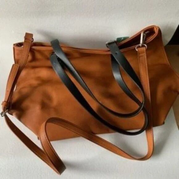 🆕 LP BLUE LINEA PELLE Finn Buckle Detail Tote - Picture 4 of 4